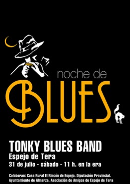 Cartel 2004 - Tonky Blues Band - Espejo de Tera